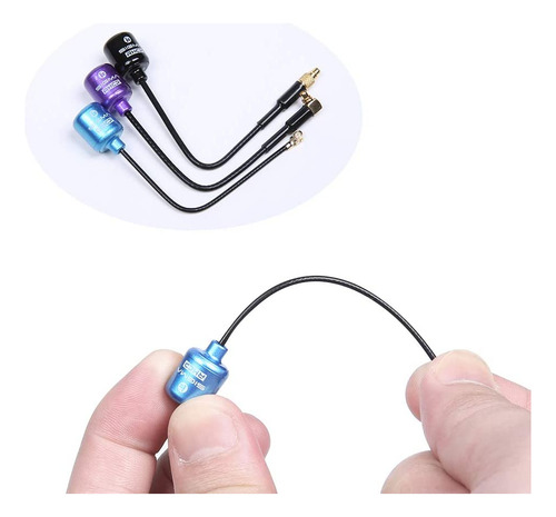 Iflight 2 Antena Sigma Fpv U.fl 5.8g 3dbi Micro Rhcp Antena