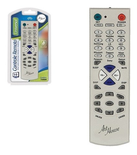  Controle Remoto Universal - Lcds - Tvs - 20 Peças Atacado