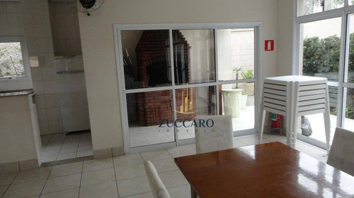 Apartamento Com 2 Dormitórios À Venda, 58 M² Por R$ 305.000,00 - Jardim Nova Taboão - Guarulhos/sp - Ap14873
