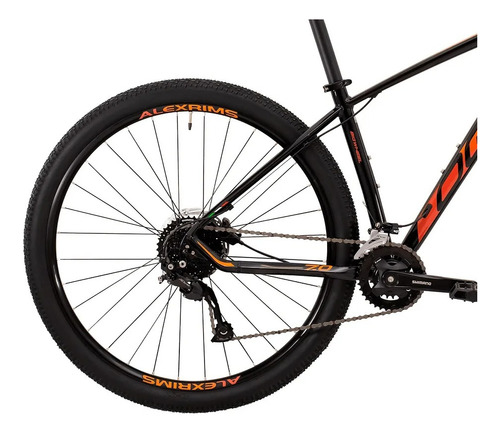 Bicicleta Oggi Big Wheel 7.0 2022 Shimano Alivio Cinz/laranj