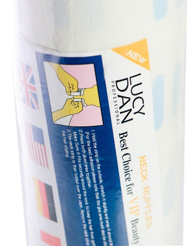 Lucydan Papel Para Cuello Corte Pack X5 Peluquería Barbería