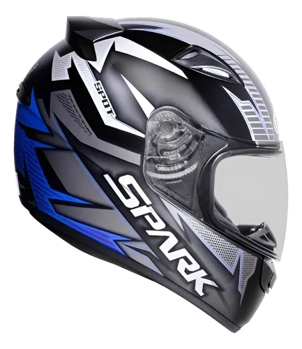 Capacete Masculino Ebf Spark Spot Fechado
