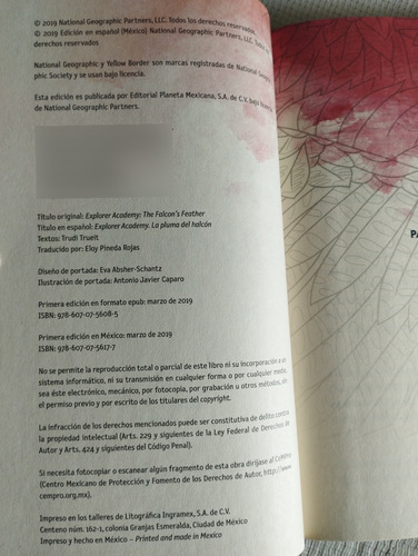 Libro Explorer Academy Trudi Trueit V (Usado)