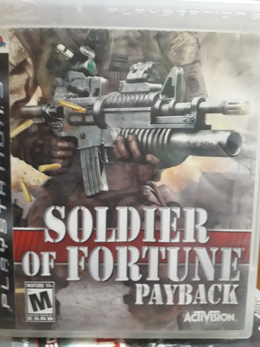 Soldier Of Fortune Payback - Fisico - Usado - Ps3