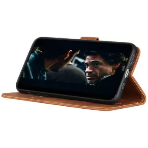 Funda Cartera Tarjetero Piel Para Moto G9 Play + Cristal 21d