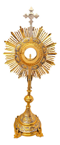 Custodia Eucaristica Ostensorio Modelo Tradicional