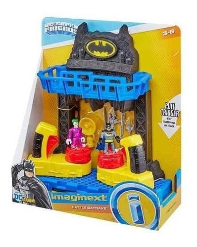 Brinquedo Imaginext Batalha Na Batcaverna Do Batman Fkw12