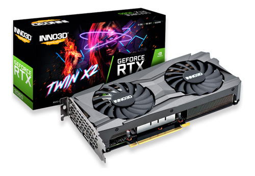 Placa de vídeo Nvidia INNO3D GeForce RTX 30 Series RTX 3060 N30602-12D6X-11902120 OC Edition 12GB