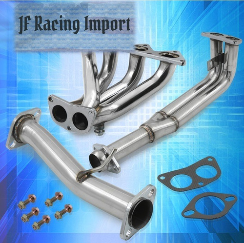 Header Acero Inoxidable Para 4g63 Mitsubishi Mx Eclipse Jdm