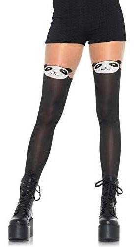 Lindo Medias De Sheer Animal Spandex Opaco Leg Avenue De La 