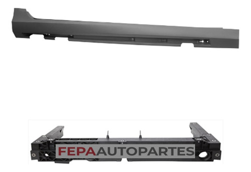 Zocalo Lateral Plastico Aplique Volvo S60 2011 / 2014