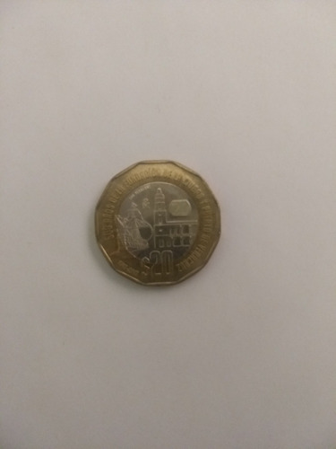 Moneda Conmemorativa De 20 Pesos De Los 500 Años De Veracruz