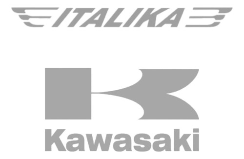 Calcomania Para Moto Letras De Kawasaki/italika