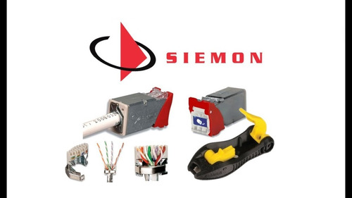 Jack Coupler Siemon Cat 6a Z-max Negro