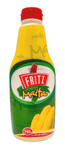 Bulto 12 Aderezo Salsa Maiz Fritz 740gr 0093 Ml.