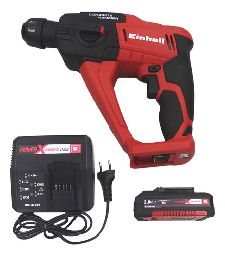 Combo Martelete Einhell Bateria 18v +kit Ferramentas+brindes