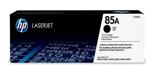 Toner Hp Ce285a (85a) L.j. P1102 Negro 1600pg