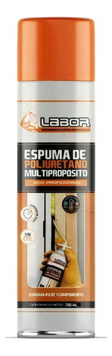 Espuma De Poliuretano Expandido En Aerosol De 750ml Sellar