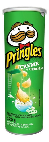 Salgadinho De Batata Creme E Cebola 120g Pringles