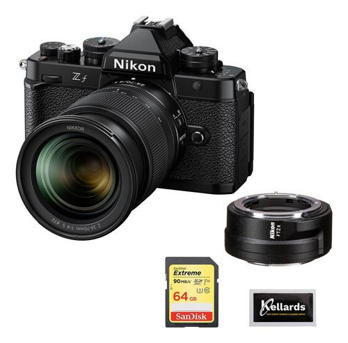 Cámara Sin Espejo Nikon Zf Con Paquete De Lentes De 24-70 Mm