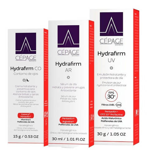 Cepage Hydrafirm Rutina Piel Joven Iluminada Y Protegida 