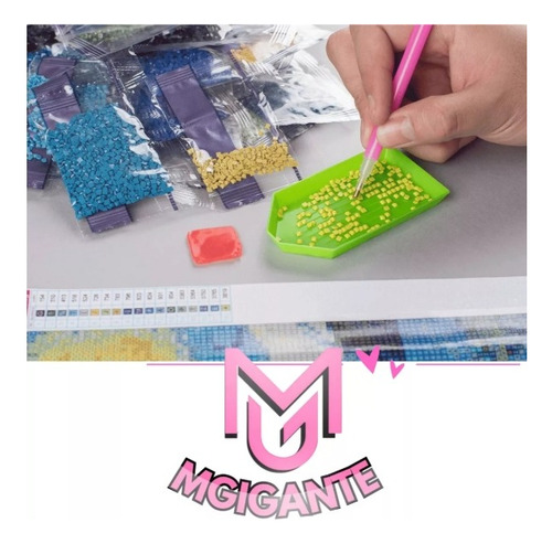 Kit Pintura 5d Con Diamantes Diamond Painting 40x50 Barco