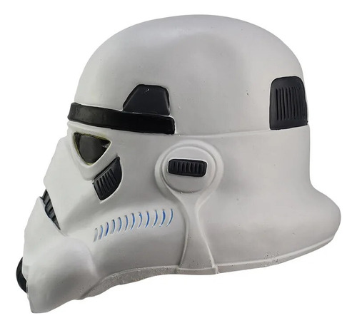 Casco Vader Darth Whiteness Trooper Storm Wars Cosplay