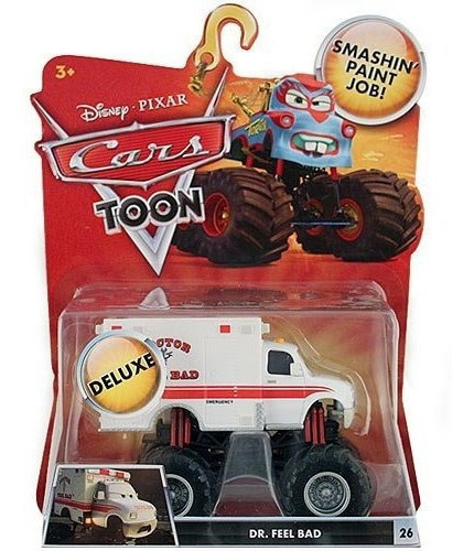 Disney /pixar Cars Toon 155 Die Cast Vehículo De Gran Tamaño