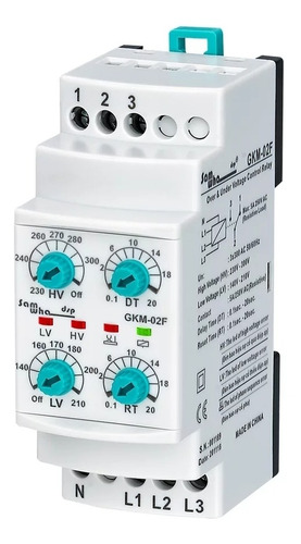 Relé Sub/sobretensão Sequência E Falha Trifasico+neutro 220v