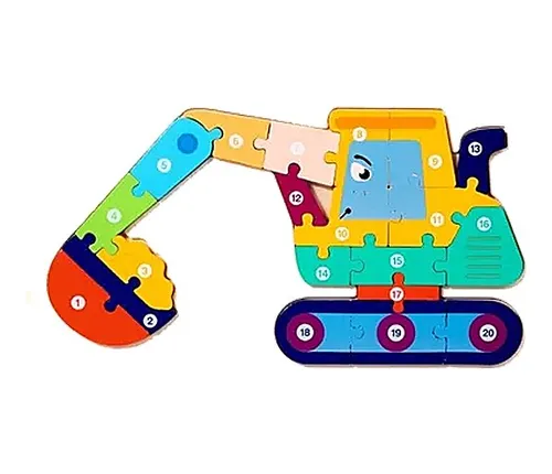 comprar Puzzles Rompecabezas Maderas 3d Bloque Construcción Grande