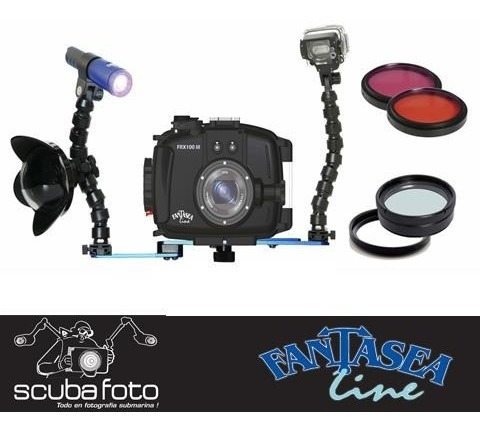 Imagen 4 de 8 de Fantasea Housing Frx100 Iii - Sony Cybershot Rx100 Iii- 1503