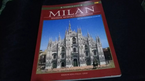 Milan Iglesias Museos Y Monumentos Libro Italia Full Color 