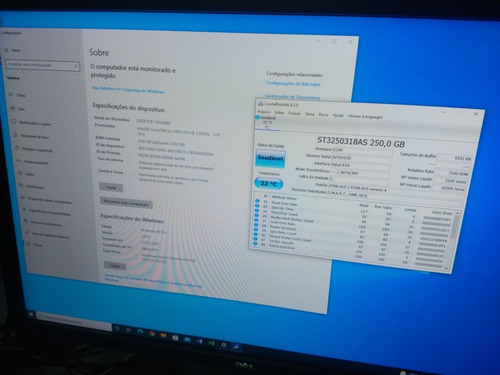 Imagem 3 de 5 de Cpu Dell Optiplex 390 I5/4gb/240 Gb Hd
