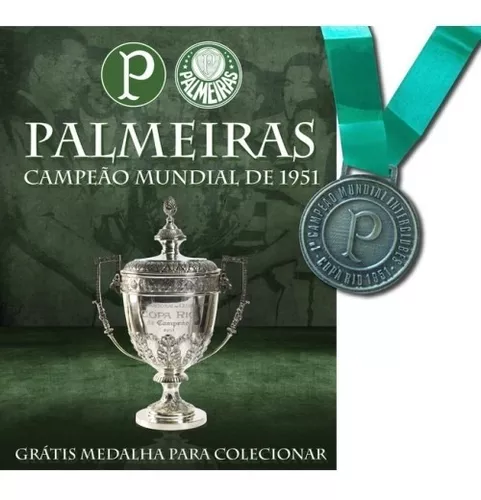 Gazeta Esportiva 1951 - Palmeiras Campeão Mundial - Palmeiras Store