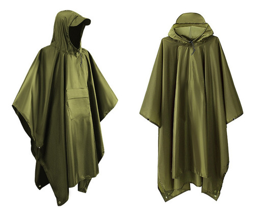 Poncho De Camping Impermeable Capa Multi  