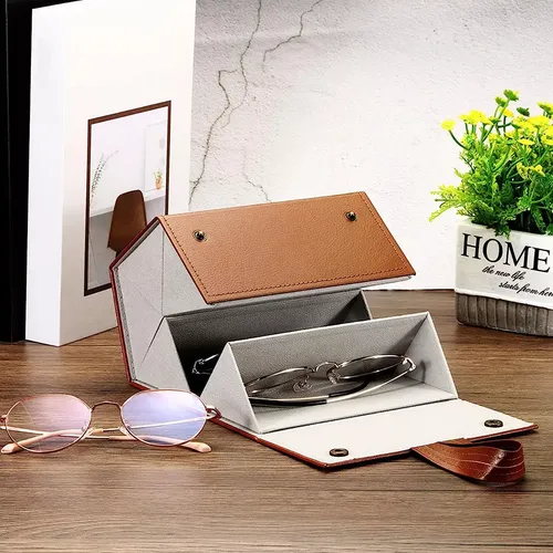 Bolso Organizador Gafas Lentes Viaje Almacenamiento Plegable