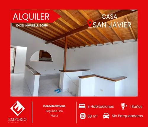 Arriendo Casa En San Javier