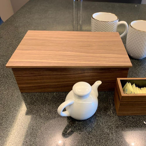 Cofre Para Té Nogal