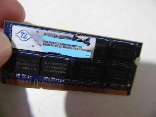 Memória Para O Notebook Neopc A3150 Nanya Ddr2 2gb 800mhz (Usado)