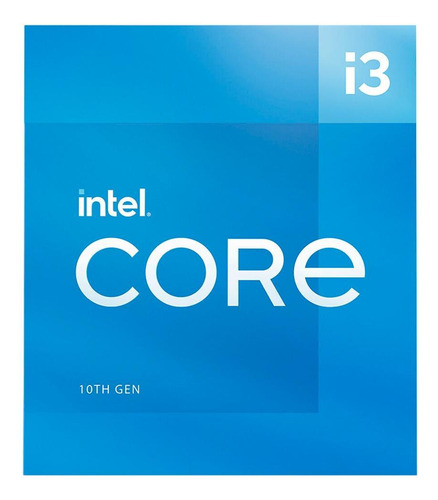 Processador Intel Core I3-10105 Socket 1200 10° Geração