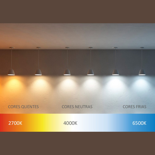 Plafon Led Embutir 18w 2700k Redondo Branco Quente - Elgin