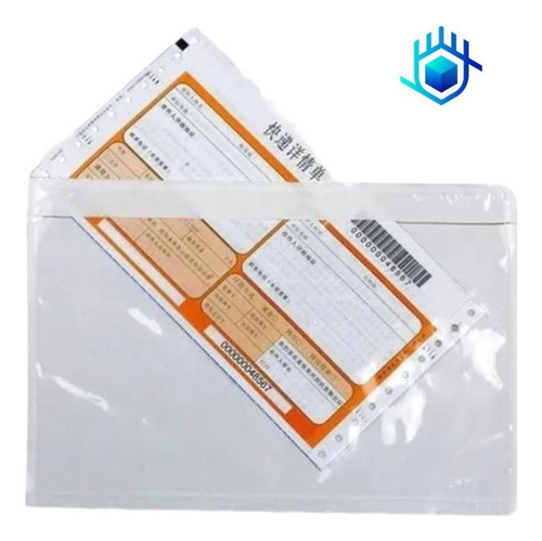 Imagen 1 de 3 de 1000 Sobres Canguro Para Guias Paqueteria Envio Con Adhesivo