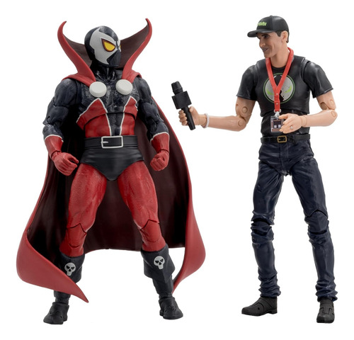 Spawn 30th Anniversario Spawn & Todd Mcfarlane Set Nuevo