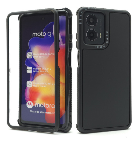 Funda 3 En 1 Para Moto G24 Power Case Protector Bumper Rudo