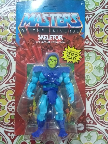 Set 2 Figuras He-man Y Skeletor Cabeza Vintage Mattel