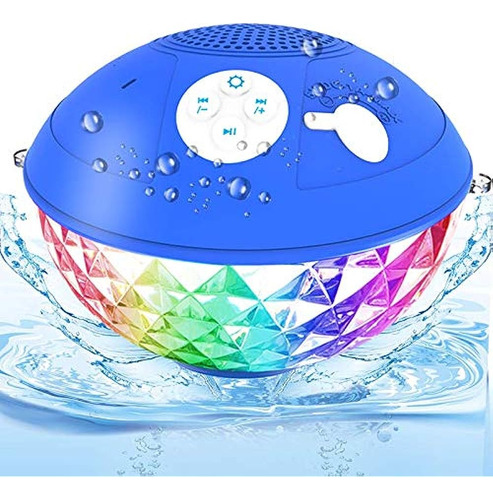 Altavoces De Piscina Bluetooth Flotantes, Altavoz De Ducha I