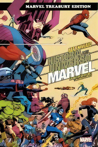 Edl Historia Del Universo Marvel, De Waid, Mark. Editorial Panini Comics, Tapa Dura En Español