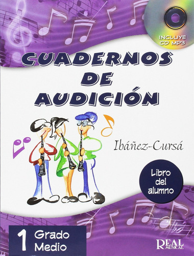 Libro Cuadernos De Audición.(grado Medio)