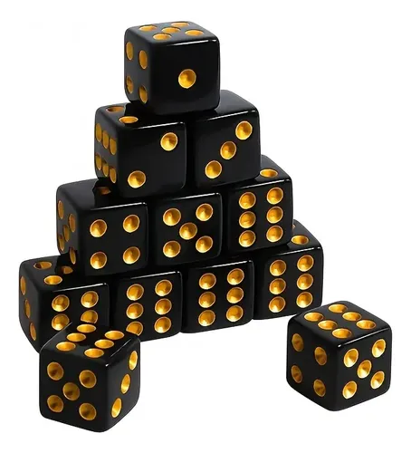 107D6 Dados Numeral Dado de 6 Caras de Acrílico para Juego de 20 Unidades ( para Selección 107D6 Dados Numeral Dado de 6 Caras de Acrílico para Juego de 20 Unidades ( para Selección