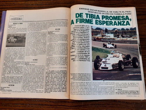 Revista Corsa 756 Road Test Volvo 264 Gle Ferrari 126 Turbo (Usado)